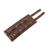 HZMAN Leather Wrist Wallet Cuff Bracelet for Men Hidden Pocket for Cash Invoice Multifunction Handma