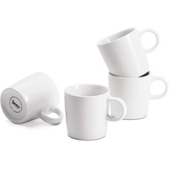 4 Piece Set Sweese 3.5oz Porcelain Espresso Cup Coffee Cup Small Cup White