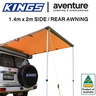 (READY STOCK) Adventure Kings 1.4m x 2m Side / Rear Awning for Car 4wd Van Truck SUV. Shelter and sh
