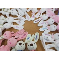 Mini Rabbit Plushie Toys Plain