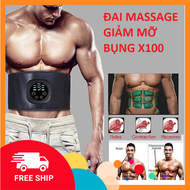 [Top Sản Phẩm Bán Chạy] Đai nịt bụng giảm mỡ điện EMS X300 Đai massage giảm mỡ bụng máy matxa tan mỡ