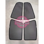 Honda Civic FC 2016-2019 Oem Sunshade Magnetic 4 PCS