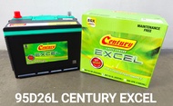 [ Installation Provided ]95D26L | NS70 | NS70L | D26R | D26L ] CENTURY EXCEL | Car Battery Bateri Ke
