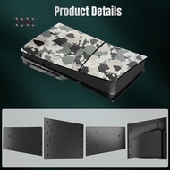 (SPTakashiF) Green ABS Replacement Shell Accessories For PS5 Slim Protective Cover Hard Faceplate Fit For Playstation 5 Slim Camouflage