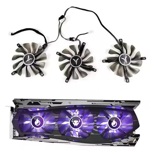 DIY 85MM GAA8S2U RTX3060 TI RX6700XT GPU FAN For YESTON GeForce RTX 3060 RTX 3060 Ti RX6700XT Video 
