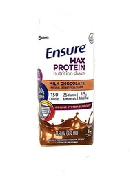 Abbott Ensure MAX PROTEIN Nutrition Shake (Milk Chocolate) 11 Oz (330mL) Expiry date 5/2024