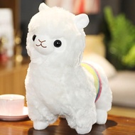Alpaca Plush Toy, 13.7""/35cm Stuffed Animal Alpaca Doll Plushie Hug Pillow Soft Fluffy Cushion Supe