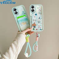 Phone Case With Lanyard Compatible For OPPO A96 A95 A94 A76 A74 A77 A57 2022 A77S A55 A56 A53S 5G Ca