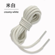 Suitable for AJ Jordan Jordan Sneakers Shoelaces Men Women Beige Basketball Shoes courtside23 Round