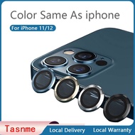 【 Ready Stock】iPhone Alloy Glass Camera Lens Protector for iphone 12/12 Pro/12 Pro Max/12 Mini/11/11 Pro Mini Metal Lens