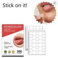 ADAWA 360pcs Mouth Blister Patch Cold Sore Lip Blister Patch Cold Sore Healing Hydrocolloid Lip Care