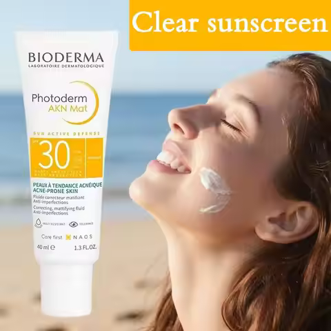 BIODERMA Whitening Sunscreen SPF90+ UV Protection Sun Screen Lsolation Moisturizing Brightening Face