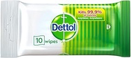 Dettol Anti-Bacterial Wet Wipes, 10 Count