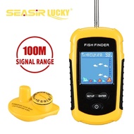 Seasir Lucky 1108-1เครื่องตรวจจับสัญญาณเตือน เครื่องหาปลาเหยื่อล่อปลา0.7-100เมตรอุปกรณ์หาปลาเสียงสะท้อนสำหรับตกปลา