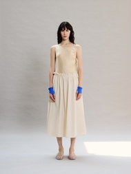 LINE EYES - Tie Gather Dress