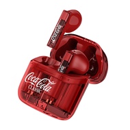 หูฟังไร้สาย Bluetooth Coca-Cola คุณภาพเสียงสูงสำหรับกีฬา หูฟังไร้สายแบบสวมหูสำหรับทั้งชายและหญิง รอง