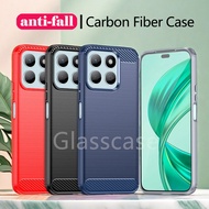 Honor X6B Casing For Honor X6 X6A X6B X8 X8A X8B HonorX6B X6 B HonorX8B X8 B 4G 5G Carbon Fiber Bump
