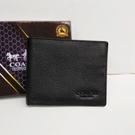 Dompet COACH pria KULIT ASLI