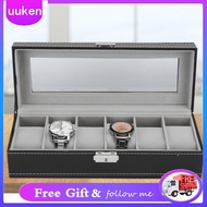 Uukendh Watch Organizer  Luxury Delicate 8 x 12 30cm Elegant Jewelry Display Case Earrings for Cuffl