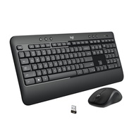 MK540 Advanced Wireless Keyboard and Mouse Combo for Windows, 2.4 GHz Unifying USB-Receiver, Multime
