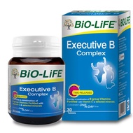 Biolife Executive B Complex - 30's / 2x30's / 100's / 2x100's