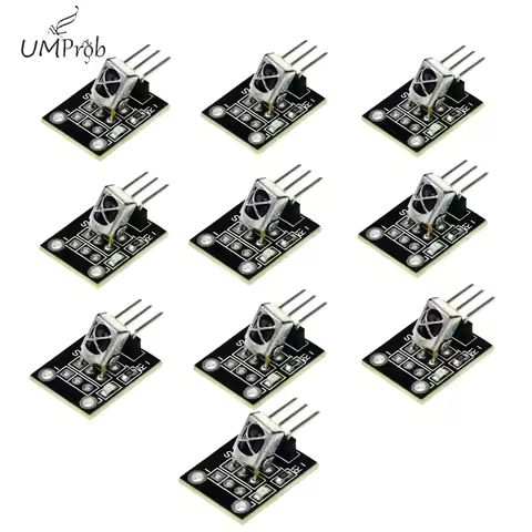 10PCS/lot KY-022 TL1838 VS1838B 1838 3Pin 2.7 -5.5V Universal IR Infrared Sensor Receiver Module For