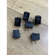 ROCKER SWITCH ON OFF Dispenser Black 2P 2 PIN ON OFF SWITCH 2 PIN