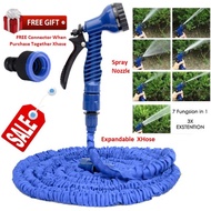 Magic X Hose 25ft 50ft 75ft 100ft Heat Resistant Expandable Garden Water Hose Cannon Bidet Spray Noz
