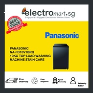 PANASONIC 10KG TOP LOAD WASHING MACHINE STAIN CARE NA-FD10V1BRQ (BLACK SLIVER)