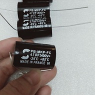 Speaker crossover capacitor 4.7uf400v