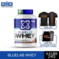 USN BlueLab 100% Whey Protein 2kg + Free Gift - Makanan Tambahan Whey Protin