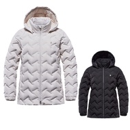 [BLACKYAK] Women ZERO SPOT AX Hooded Down Jacket Ivory White Black Goose CB2WJ402