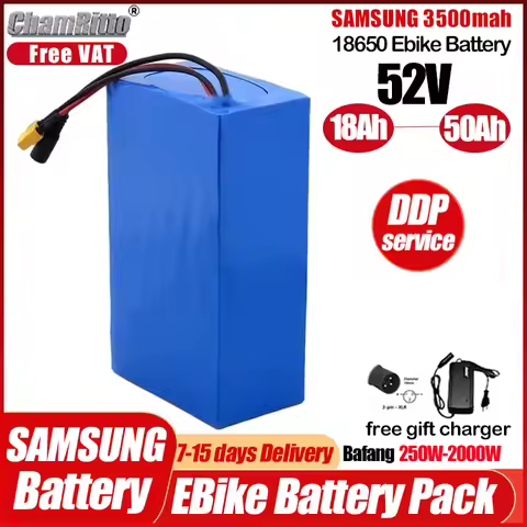52V 40Ah ebike Elektrische fietsen Battery 52V Electric bicycle 20ah 30ah 45ah 50ah Ba fang 1000w 20