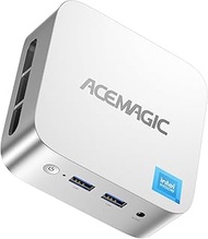 ACEMAGIC Mini PC 16GB+1TB, Ryzen 4300U(Beat N150/3500U,up to 3.7GHz), 28W Office Business Mini Deskt