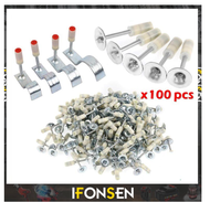 200pcs Steel Nail Gun Rivet Gun Bullet Nail Gun Concrete Fire Nail Gun Ceiling Round Nail
