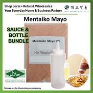 [SG HALAL] Mentaiko Mayo Sauce with Bottle Japanese Mentai Mayonnaise | Restaurant Dipping