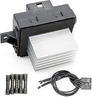 JulyDeep HVAC Fan Blower Motor Resistor with Connector Wire Harness Compatible with Ford Fusion，Merc