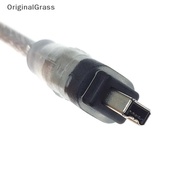 [OriginalGrass] USB Male To Firewire IEEE 1394 4 Pin Male ILink Adapter Cord Firewire 1394 Cable MY