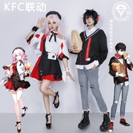Honkai: Star Rail linkage KFC March 7th and Danheng cosplay Men's and women's clothing sets