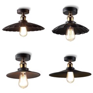 Black Iron Retro Ceiling Light Industrial Style Restaurant Cafe Bar Aisle Corridor Decoration Light 
