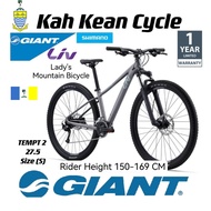 GIANT BIKE - WOMEN/LADY`S BICYCLE - LIV - TEMPT 2 (2022/23)- MTB 27.5 - Female Mountain Bike 27.5