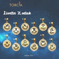 Torcia 375 Pure Gold Zodiac Pendant