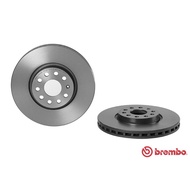 GENUINE BREMBO FRONT BRAKE DISC ROTOR VW SHARAN 7N_ 2.0TSI
