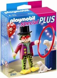 [4Fun] 全新 盒裝 摩比 Playmobil special plus 4760 馬戲團 小丑 與 小狗 氣球