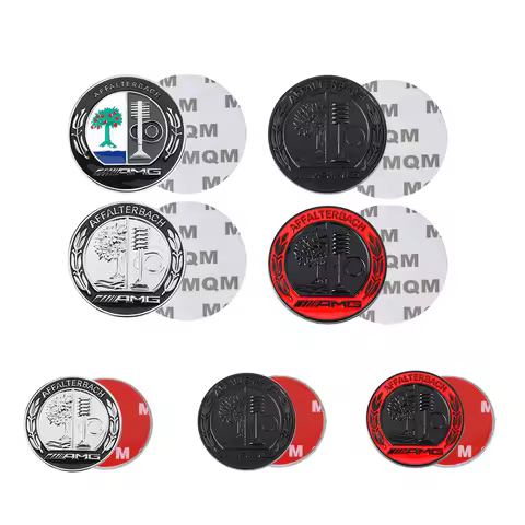 3D Metal Car Body Trunk AMG Badge Sticker Decoration Auto Refit Accessories For Mercedes Benz A B C 