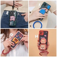 Casing Hp Cartoon Ring Oppo Reno 4 Reno 4F Reno 4 Pro 4G Reno 5 Pro