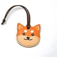 裝有約兩枚 500 日元硬幣柴犬的應急錢包護身符