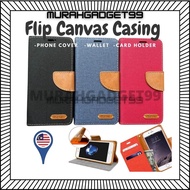 Canvas Flip Cover Ip 16 11 12 13 14 15 Pro Max Xs Max X Xr 5 6 6s 7 8 Plus SE 2020 SE 2016 Stand Cas