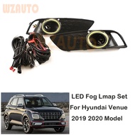 mymotor Car Front Bumper Lamp Diurnal Running Light Fog Light Assembly Wiring Harness Kit For Hyunda
