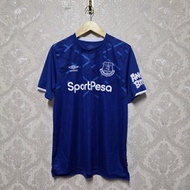 UMBRO EVERTON 2019/20 HOME JERSEY - BRAND NEW WITHOUT TAG - SIZE L - 76 x 54 cm
